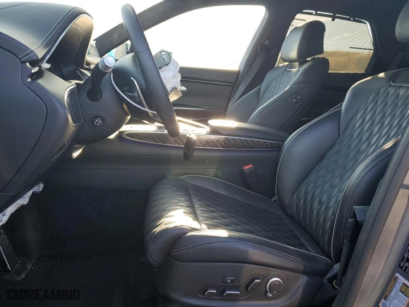 2023 Genesis GV70 3.5T Sport with VIN KMUMCDTCXPU091607, listed as a Copart auction lot 78693654 with 8,935 mi miles and Salvage Title. Bid and sale history available at carsss.com. Image 7.