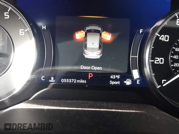 2019 Acura RDX with VIN 5J8TC2H30KL033873, listed as a IAAI auction lot 41771332 with 55,372 mi miles. Bid and sale history available at carsss.com. Image 7.