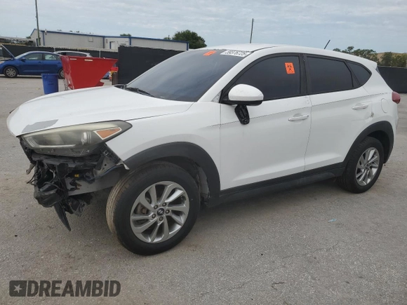 2016 Hyundai Tucson SE z VIN KM8J23A45GU249619, wystawiony jako Copart lot #59376725 z przebiegiem 131 759 mil mil oraz Szkoda całkowita • Salvage title. Historia ofert i sprzedaży dostępna na DreamBid. Obrazek 1.