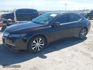 2015 Acura TLX with VIN 19UUB1F33FA029659, listed as a IAAI auction lot 41802895 with 98,224 mi miles. Bid and sale history available at carsss.com. Image 17.