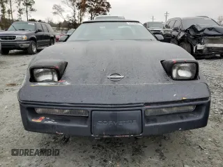1986 Chevrolet Corvette with VIN 1G1YY0782G5120329, listed as a Copart auction lot 84996684 with 0 mi miles and Clean Title. Bid and sale history available at carsss.com. Image 5.