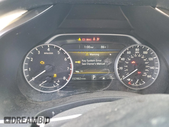 2016 Nissan Murano SL z VIN 5N1AZ2MG7GN137765, wystawiony jako Copart lot #56409725 z przebiegiem 157 462 mil mil oraz Szkoda całkowita • Salvage title. Historia ofert i sprzedaży dostępna na DreamBid. Obrazek 9.