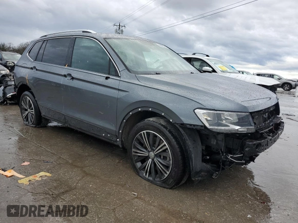 2019 Volkswagen Tiguan SE with VIN 3VV2B7AX6KM021492, listed as a Copart auction lot 86625874 with 50,397 mi miles and Salvage Title. Bid and sale history available at DreamBid. Image 4.