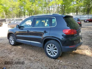 2017 Volkswagen Tiguan Wolfsburg Edition with VIN WVGSV7AX9HK019107, listed as a Copart auction lot 52218085 with 65,727 mi miles and Salvage title. Bid and sale history available at DreamBid. Image 2.
