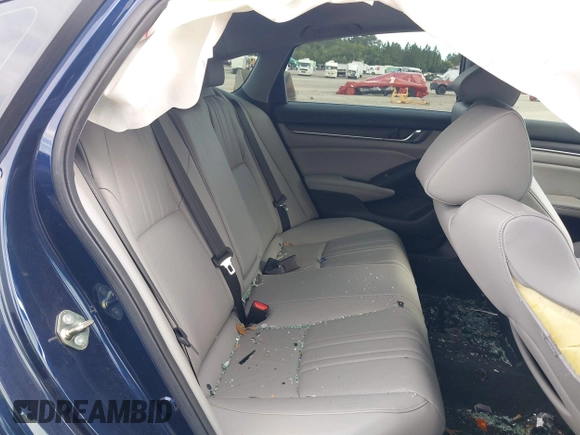 2020 Honda Accord EX-L with VIN 1HGCV3F5XLA006357, listed as a IAAI auction lot 42209588 with 23,347 mi miles and . Bid and sale history available at DreamBid. Image 8.