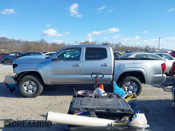 2023 Toyota Tacoma 4WD SR with VIN 3TMCZ5AN2PM638929, listed as a IAAI auction lot 41860423 with 12,246 mi miles. Bid and sale history available at carsss.com. Image 14.