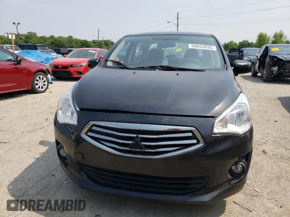 2017 Mitsubishi Mirage ES with VIN ML32F3FJ3HHF14887, listed as a Copart auction lot 59653935 with 115,787 mi miles and Clean title. Bid and sale history available at DreamBid. Image 5.