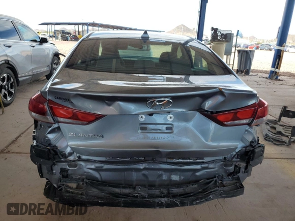 2018 Hyundai Elantra SEL z VIN KMHD84LF5JU637747, wystawiony jako Copart lot #53756485 z przebiegiem 77 576 mil mil oraz Szkoda całkowita • Salvage title. Historia ofert i sprzedaży dostępna na DreamBid. Obrazek 6.