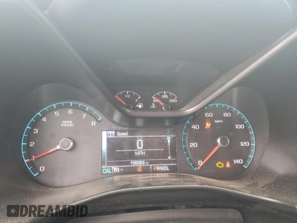 2017 GMC Canyon 2WD SLE with VIN 1GTG5CEN5H1181298, listed as a Copart auction lot 43681595 with 155,063 mi miles and Salvage Title. Bid and sale history available at carsss.com. Image 9.