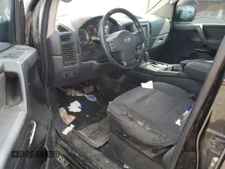 2012 Nissan Titan SV with VIN 1N6BA0ED3CN305384, listed as a Copart auction lot 56497905 with 331,174 mi miles and Salvage title. Bid and sale history available at DreamBid. Image 8.