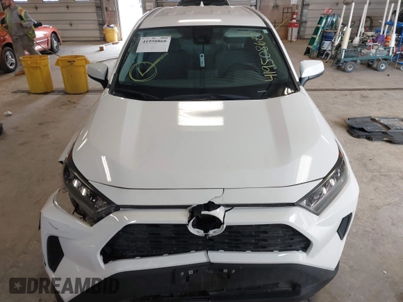 2022 Toyota RAV4 LE with VIN 2T3G1RFV4NC312202, listed as a IAAI auction lot 41950860 with 48,177 mi miles. Bid and sale history available at carsss.com. Image 13.