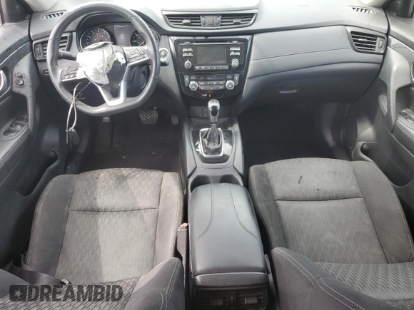 2017 Nissan Rogue SV with VIN KNMAT2MV3HP572874, listed as a Copart auction lot 62496165 with 158,979 mi miles and Salvage title. Bid and sale history available at DreamBid. Image 8.