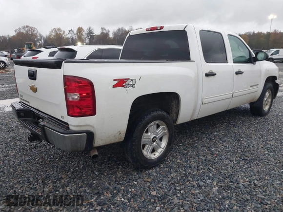 2013 Chevrolet Silverado 1500 LT with VIN 3GCPKSE71DG376346, listed as a IAAI auction lot 41046128 with 190,709 mi miles. Bid and sale history available at carsss.com. Image 4.