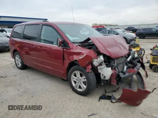 2011 Dodge Grand Caravan Crew with VIN 2D4RN5DG1BR697672, listed as a Copart auction lot 54875495 with 129,892 mi miles and Non Repairable. Bid and sale history available at DreamBid. Image 4.