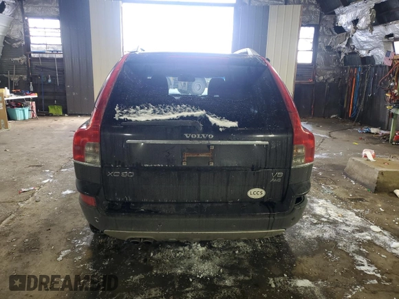 2008 Volvo XC90 V8 with VIN YV4CZ852X81461589, listed as a Copart auction lot 45845345 with 191,722 mi miles and Clean Title. Bid and sale history available at carsss.com. Image 6.