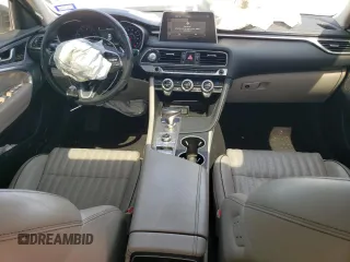 2019 Genesis G70 Advanced with VIN KMTG34LA0KU017086, listed as a Copart auction lot 47943445 with 87,692 mi miles and Salvage title. Bid and sale history available at DreamBid. Image 8.