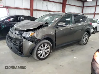 2014 Toyota RAV4 Limited with VIN 2T3DFREV2EW161171, listed as a Copart auction lot 62584955 with 53,591 mi miles and Salvage title. Bid and sale history available at DreamBid. Image 1.