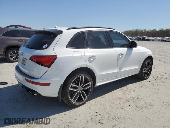 2017 Audi SQ5 Premium Plus z VIN WA1CCAFP1HA044328, wystawiony jako Copart lot #50638465 z przebiegiem 85 512 mil mil oraz Szkoda całkowita • Salvage title. Historia ofert i sprzedaży dostępna na DreamBid. Obrazek 3.