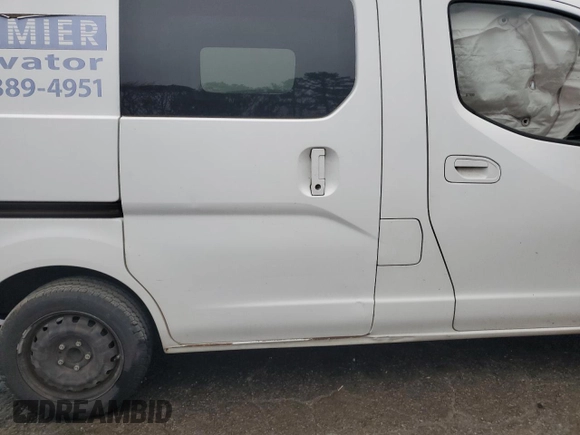 2015 Chevrolet City Express Cargo Van LT with VIN 3N63M0ZN3FK728748, listed as a Copart auction lot 82391574 with Not Provided miles and Salvage Title. Bid and sale history available at carsss.com. Image 10.