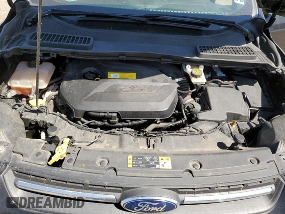 2016 Ford Escape SE with VIN 1FMCU9GX8GUC44728, listed as a Copart auction lot 52693855 with 99,224 mi miles and Salvage Title. Bid and sale history available at DreamBid. Image 12.