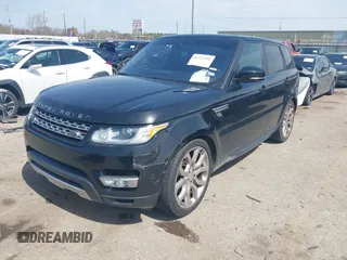 2016 Land Rover Range Rover Sport V6 HSE with VIN SALWR2PF0GA597847, listed as a IAAI auction lot 41727432 with 88,232 mi miles. Bid and sale history available at carsss.com. Image 16.