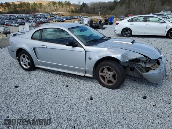 2004 Ford Mustang Standard with VIN 1FAFP40634F181055, listed as a Copart auction lot 49679795 with 187,166 mi miles and Salvage Title. Bid and sale history available at carsss.com. Image 4.