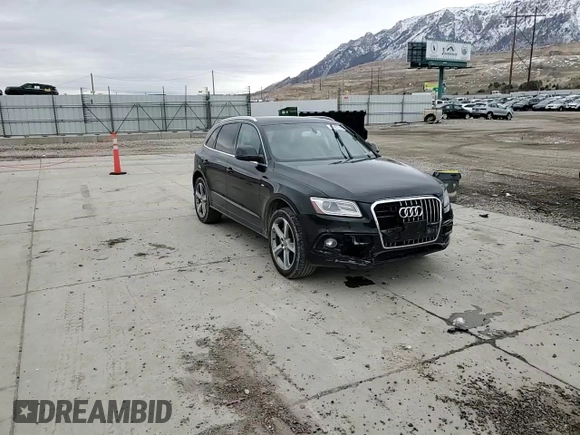 2014 Audi Q5 Premium Plus with VIN WA1DGAFPXEA030819, listed as a Copart auction lot 49483985 with 100,229 mi miles and Salvage Title. Bid and sale history available at carsss.com. Image 12.