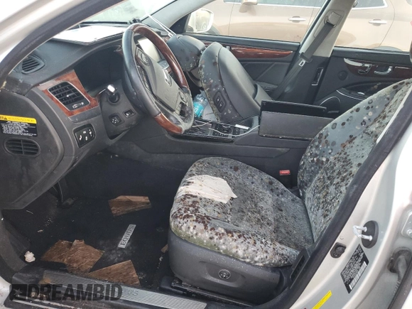 2014 Hyundai Equus Ultimate z VIN KMHGH4JH7EU083148, wystawiony jako Copart lot #77284164 z przebiegiem Nie podano mil oraz Szkoda całkowita • Salvage title. Historia ofert i sprzedaży dostępna na DreamBid. Obrazek 7.