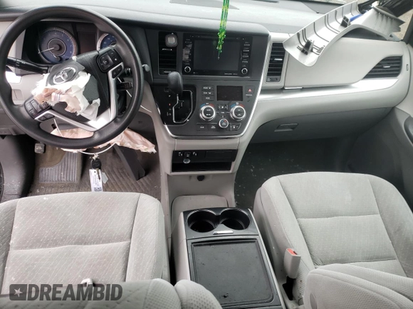 2018 Toyota Sienna LE Auto Access Seat with VIN 5TDKZ3DC4JS948792, listed as a Copart auction lot 52949475 with Not Provided miles and Salvage Title. Bid and sale history available at carsss.com. Image 8.