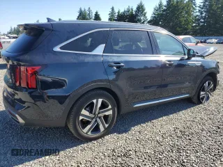 2023 Kia Sorento EX with VIN KNDRHDLG8P5187887, listed as a Copart auction lot 58432935 with 19,269 mi miles and Salvage title. Bid and sale history available at DreamBid. Image 3.