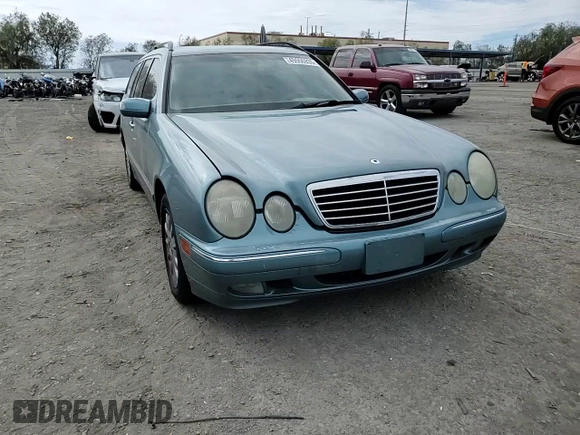 2001 Mercedes-Benz E-Class with VIN WDBJH65J01B292156, listed as a Copart auction lot 49556935 with 179,223 mi miles and Salvage Title. Bid and sale history available at carsss.com. Image 10.