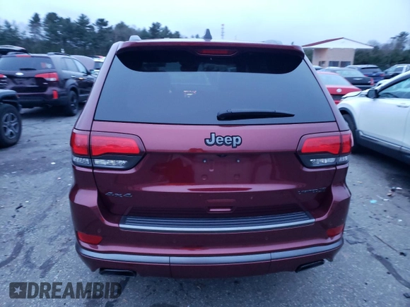 2019 Jeep Grand Cherokee Limited X with VIN 1C4RJFBT5KC728929, listed as a Copart auction lot 80827854 with 150,089 mi miles and Salvage title. Bid and sale history available at DreamBid. Image 6.