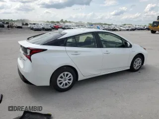 2022 Toyota Prius L Eco with VIN JTDKAMFUXN3169360, listed as a Copart auction lot 53903215 with 46,359 mi miles and Salvage Title. Bid and sale history available at carsss.com. Image 3.