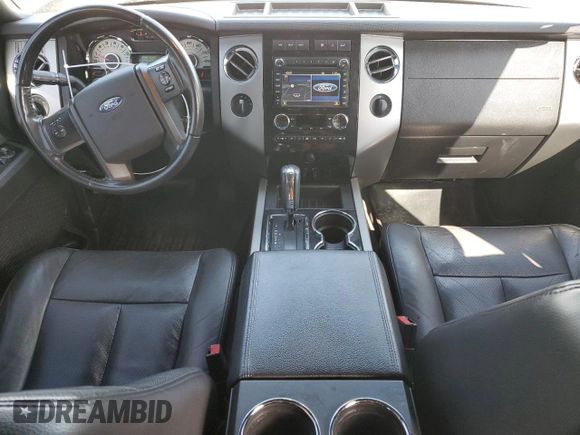 2013 Ford Expedition Max Limited with VIN 1FMJK2A57DEF70053, listed as a Copart auction lot 47091065 with 137,513 mi miles and Salvage title. Bid and sale history available at DreamBid. Image 8.