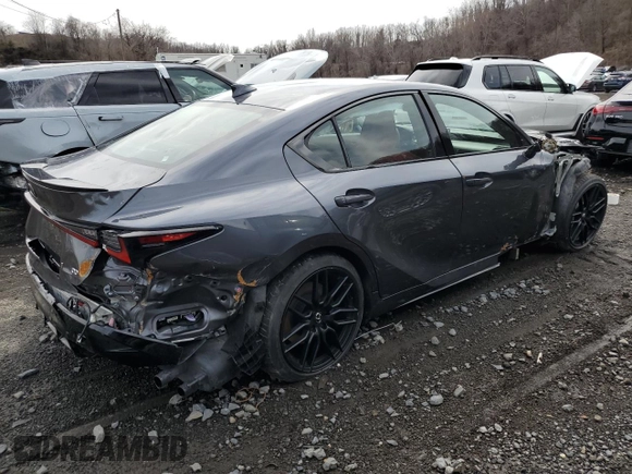 2024 Lexus IS with VIN JTHAP1D23R5005922, listed as a Copart auction lot 51937565 with 5,774 mi miles and Salvage Title. Bid and sale history available at carsss.com. Image 3.