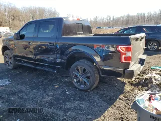 2018 Ford F-150 XL with VIN 1FTEW1EP2JFA60621, listed as a Copart auction lot 45009925 with 125,731 mi miles and Salvage title. Bid and sale history available at DreamBid. Image 2.