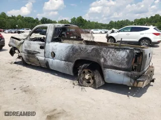 2002 Chevrolet Silverado 1500 with VIN 1GCEC14W32Z225240, listed as a Copart auction lot 58837234 with 0 mi miles and Non Repairable. Bid and sale history available at carsss.com. Image 2.