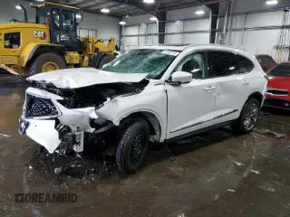2024 Acura MDX Advance with VIN 5J8YE1H83RL036136, listed as a Copart auction lot 57232115 with Not provided miles and Non repairable. Bid and sale history available at DreamBid. Image 1.