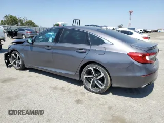 2019 Honda Accord Sport with VIN 1HGCV1F35KA024556, listed as a Copart auction lot 52312295 with 59,264 mi miles and Salvage Title. Bid and sale history available at DreamBid. Image 2.