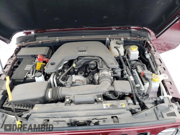 2021 Jeep Gladiator Overland с VIN 1C6HJTFGXML563056, выставлен на аукционе Copart как лот 72481592 с пробегом 12 315 миль миль и На запчасти • Non repairable. История ставок и продаж доступна на DreamBid. Изображение 12.