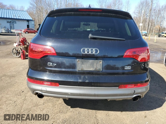 2010 Audi Q7 3.6L Premium Plus with VIN WA1LYAFE7AD000628, listed as a Copart auction lot 51445135 with 206,781 mi miles and Clean Title. Bid and sale history available at carsss.com. Image 6.