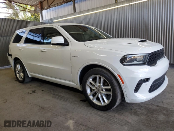 2022 Dodge Durango R/T with VIN 1C4SDHCT0NC157082, listed as a Copart auction lot 53839515 with 41,847 mi miles and Clean title. Bid and sale history available at DreamBid. Image 4.