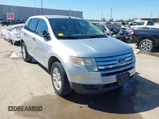 2010 Ford Edge SE with VIN 2FMDK3GC7ABB51636, listed as a IAAI auction lot 41758381 with 137,402 mi miles. Bid and sale history available at carsss.com. Image 1.