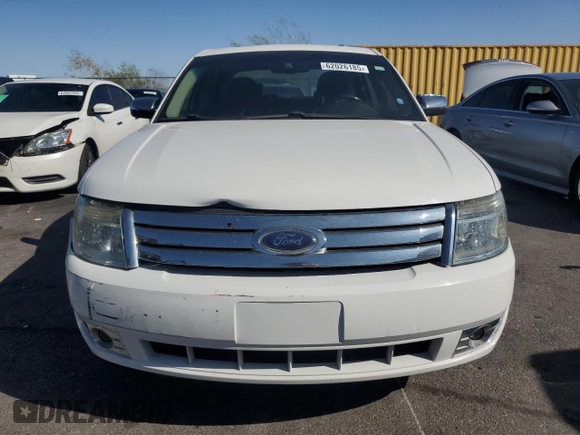 2008 Ford Taurus Limited with VIN 1FAHP28W68G132157, listed as a Copart auction lot 62026185 with 63,648 mi miles and Clean title. Bid and sale history available at DreamBid. Image 5.