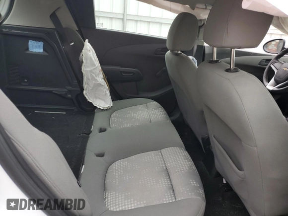 2017 Chevrolet Sonic LT with VIN 1G1JG6SH0H4177229, listed as a Copart auction lot 58264135 with 120,953 mi miles and Salvage title. Bid and sale history available at DreamBid. Image 10.