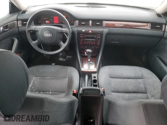 2000 Audi A6 with VIN WAULH54B9YN034724, listed as a Copart auction lot 44119935 with 349,393 mi miles and Clean Title. Bid and sale history available at carsss.com. Image 8.