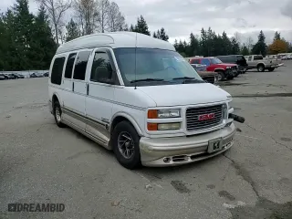 2001 GMC Savana Cargo Van YF7 Upfitter with VIN 1GDFG15R611236484, listed as a Copart auction lot 78820454 with 125,772 mi miles and Salvage Title. Bid and sale history available at carsss.com. Image 11.