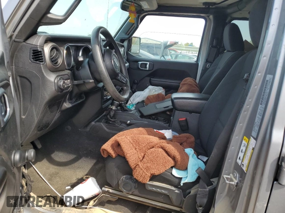 2018 Jeep Wrangler Unlimited Sport S z VIN 1C4HJXDG5JW138664, wystawiony jako Copart lot #52704185 z przebiegiem Nie podano mil oraz Szkoda całkowita • Salvage title. Historia ofert i sprzedaży dostępna na DreamBid. Obrazek 7.