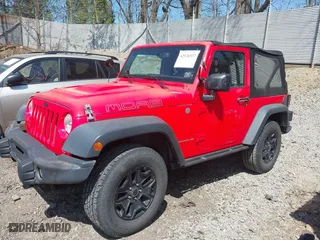 2013 Jeep Wrangler Sahara with VIN 1C4AJWBG8DL581783, listed as a IAAI auction lot 42126522 with 40,101 mi miles. Bid and sale history available at carsss.com. Image 2.