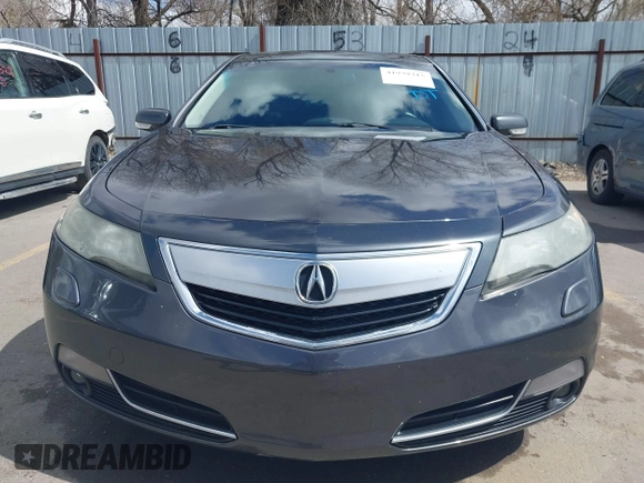 2012 Acura TL Tech Auto with VIN 19UUA9F54CA801889, listed as a IAAI auction lot 41939315 with 186,961 mi miles. Bid and sale history available at carsss.com. Image 12.